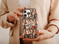 Let's Grow Together Phone Case, Feminist Phone Case For Empowered Women Christmas Gift, Feminist Art Case, Modern Female Phone Case For Her