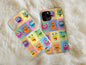 Monster Cartoon Creature Phone Case, Monster Phone Case For Men And Women Birthday, Cartoon Monster, Cute Monster Case For Him & Her