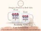 America Mug, Customized 4th of July Mug For Friend 4th Of July Gift, American Mug, Patriotic Mug, 4th Of July Mug For Men And Women