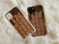 Melting Chocolate Phone Case, Chocolate Phone Case For Men And Women Christmas Gift, Kids Phone Case, Chocolate Bar Case For Him & Her