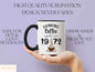 50th Wedding Anniversary Mug Gift, Drinking Coffee Together Since Mug For Mom & Dad Anniversary, 50th Anniversary Gifts For Parents