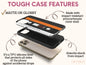 Custom Cassette Tape Phone Case, Custom Music Cellphone Case For Men & Women Christmas, Cassette Tape, Custom Phone Case For Music Lovers