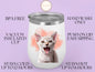 Custom Pet Photo Wine Tumbler, Custom Cat Tumbler For Cat Owner Birthday Gift, Personalized Cat Wine Tumbler, Cat Tumbler For Cats Week Gift
