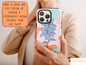 Aesthetic Wildflower Phone Case, Kawaii Floral Phone Case For Women Birthday, Wildflower Case, Watercolor Case, Girly Phone Case For Her
