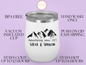Adventuring Together Wine Tumbler, Adventuring Camping Tumbler Personalized Camping Gift For Campers, Mountain Camping Tumbler For Campers