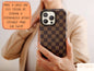 Retro Checker Phone Case, Checkered Phone Case For Men And Women Birthday Gift, Preppy Phone Case, Classic Checker Phone Case For Him & Her