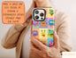 Monster Cartoon Creature Phone Case, Monster Phone Case For Men And Women Birthday, Cartoon Monster, Cute Monster Case For Him & Her
