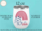 4th Of July Tumbler, Party In The USA Wine Tumbler For His And Her Fourth Of July, 4th Of July Gift, America Wine Tumbler Men And Women