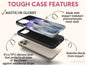 Spooky Ghost Phone Case, Spooky Halloween Phone Case For Men & Women Halloween, Horror Phone Case, Ghost Phone Case, Ghostface Phone Case
