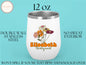 Retro Flowers Wine Tumbler, Bridesmaid Retro Gift Tumbler For Wedding Day Gift, Wedding Tumblers, Personalized Gifts For Bridesmaid