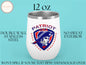 USA Patriotic Wine Tumbler, For Patriots Day Gifts Tumbler For Him/Her Patriots Day, American Patriot, Freedom Tumbler, Independence Tumbler