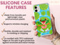 Funny Frog Phone Case, Cute Funny Phone Case For Frog Lover Birthday, Frog Phone Case, Custom Phone Case, Unique Phone Case For Him/Her