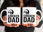 Chicken Dad Mug, Chicken Mug For Chicken Lovers Birthday Gift, Chicken Coffee Mug, Chicken Cup, Chicken Owner, Cool Chicken Gift For Dad