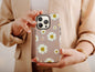 Vintage Daisy Phone Case, Daisy Flower Print Phone Case For Woman Birthday Gift, Daisy Floral Case, Daisy Print, Flowers Phone Case For Her