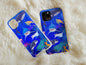 Ocean Sharks Phone Case, Shark Theme Phone Cases For Men & Women Birthday, Coral Reef Case, Sea Animals Case, Shark Gift Case For Him/Her