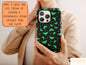 Halloween Bats Phone Case, Spooky Halloween Phone Case For Men & Women Halloween, Bats Phone Case, Creepy Bats Case, Horror Bats Case