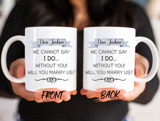 Officiant Gift, Will You Marry Us Mug For Wedding Officiant Wedding Proposal, Officiant Proposal, Officiant Mug For Wedding Officiant