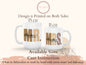 Mr And Mrs Mugs, Personalized Mr And Mrs Mug For Groom And Bride Wedding, Couple Mug, Wedding Mug, Custom Couple Mug For His And Her