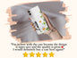 Custom Daisy Phone Case, Daisy Flower Print Phone Case For Girlfriend Anniversary, Custom Name Phone Case, Floral Case, Daisy Flower Case