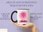 Angel 111 Intuition Mug, Angel Repeating Numbers Mug For Numerologist Birthday, Angel Numbers Mug, Angel Numbers 111, Manifestation Mug