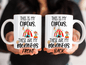 Monkey Mug, This is my Circus, These Are My Monkeys Mug For Siblings Christmas Gift, Monkey Gift, Monkey Lover Gift For Men And Women