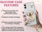 Pet Memorial Phone Case, Custom Pet Portrait Phone Case For Pet Owners’ Memorial Gift, Pet Phone Case, Custom Pet Icon Case For Pet Owners