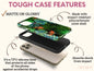 Tropical Pattern Phone Case, Pattern Phone Case For Men And Women Christmas Gift, Case With Pattern, Summer Pattern Phone Cases For Him/Her
