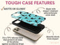Orca Whale Print Phone Case, Orca Phone Case For Men and Women Christmas Gift, Killer Whale Case, Whale Phone Case, Orca Whale Case For Her