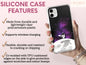 Astronaut Space Phone Case, Space Phone Case For Space Lovers’ Christmas Gift, Galaxy Phone Case, Planet And Astronaut Case For Men/Women