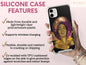 Afro Girl Phone Case, Modern Black Women Phone Case For Black Women’s Black History Month Gift, African Woman Case, Afro Phone Case For Her