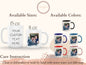 Custom Photo And Text Mug For Men And Women Birthday, Custom Mug, Personalized Photo Mug, Custom Coffee Mug, Photo Mug For Mother's Day Gift