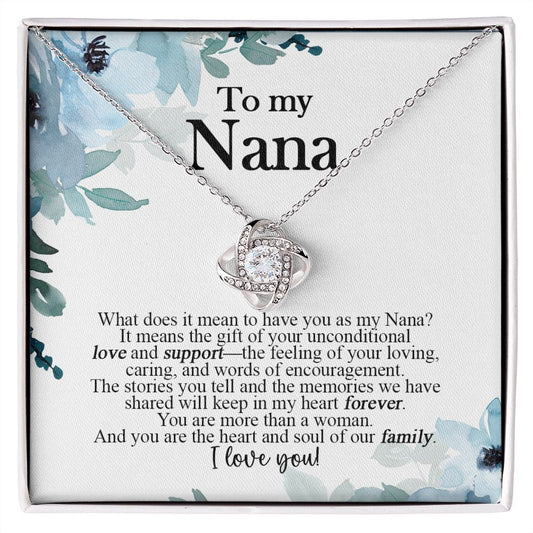 Nana Necklace For Grandmas' Christmas Gift