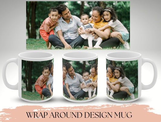 Design Your Own Mug, Customizable Mug For Men And Womens’ Birthday Gift, Personalized Photo Mug, Customized Mug For Moms Mother's Day Gift