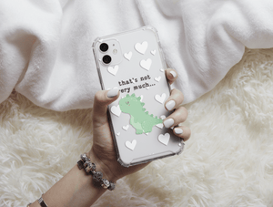 Funny Dinosaur Phone Case – Cute Matching Couple Dino Design