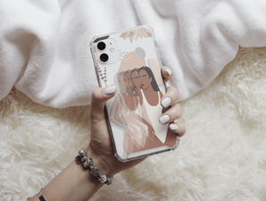 Black Girl Aesthetic Phone Case – Chic Artistic Style Cover