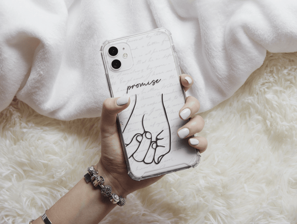 Couple Promise Phone Case – Matching Pinky Promise Design