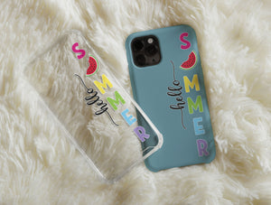 Hello Summer Phone Case – Colorful Watermelon & Custom Summer Design