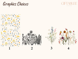 Wildflower Name Phone Case – Floral Gift for Flower Lovers