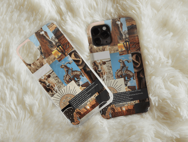Western Cowboy Phone Case – Vintage Rodeo & American West Design