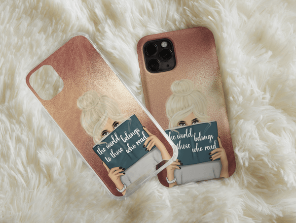 The World Belongs To Those Who Read Phone Case – Book Lover Gift