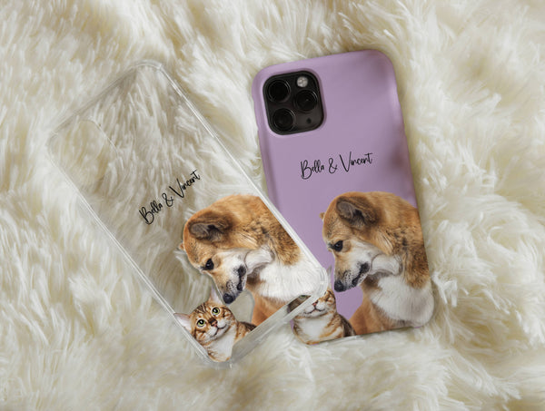 Your Pet Portrait Phone Case – For Pet Lovers