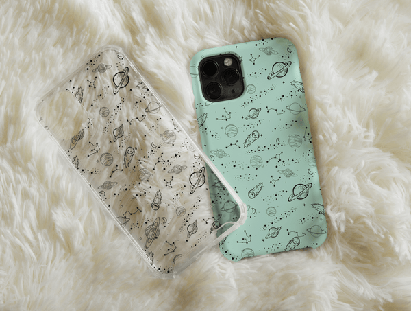 Stars And Planets Phone Case – Cute Celestial Space Design