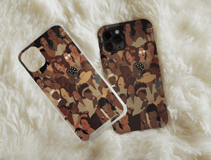 Black Women Phone Case – Stylish Art & Portrait Design