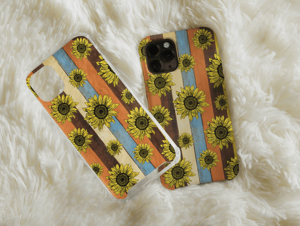 Retro Sunflowers Phone Case – Flower Lover