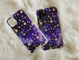 Twinkling Stars Phone Case – Dreamy Galaxy Celestial Design