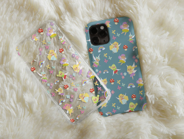 Butterfly Fairies Phone Case – Colorful Whimsical Fairy Garden Design
