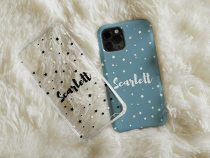 Personalized Stars Phone Case – Custom Name & Star Design