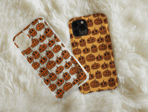 Jack O Lantern Phone Case – Spooky Pumpkin Faces for Halloween Fun