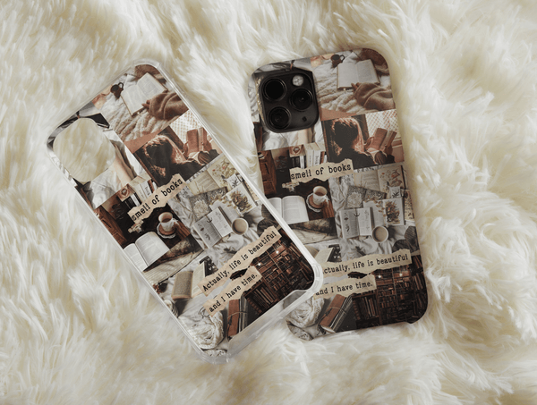 Bookworm Art Phone Case – For Avid Readers