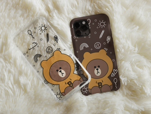 Kawaii Bear Phone Case – Cute Cartoon Bear Protective Cover